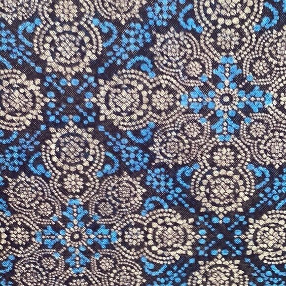 The Limited mosaic print notch neck top - Picture 4 of 8